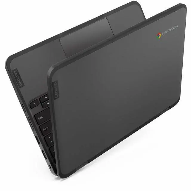 Alt view image 7 of 16 - Lenovo 500e Chromebook Gen 4s 11.6" Touch Screen Intel Processor N100 Intel UHD Graphics 4GB Memory 64GB Storage Chrome OS 83L40000US