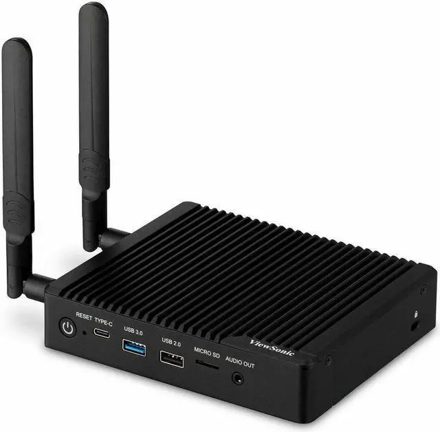 Alt view image 9 of 11 - ViewSonic VBS200-A ViewBoard Smart AV Controller for Monitors, Projectors, and Displays Compatible with RS232C with vCast License, HDMI, USB, and Mini DP Inputs