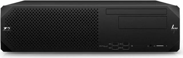 Alt view image 2 of 5 - HP Z2 G9 Workstation - 1 x Intel Core i7 14th Gen i7-14700 - 32 GB - 1 TB SSD - Small Form Factor - Black - Intel W680 Chip - Windows 11 Pro - AMD Radeon Pro W7500 8 GB Graphics - Serial ATA/600, NVMe
