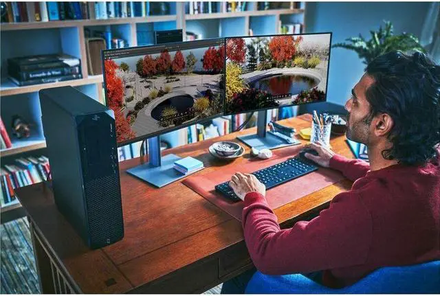 Alt view image 3 of 9 - HP Z2 G9 Workstation - 1 x Intel Core i7 14th Gen i7-14700 - 16 GB - 512 GB SSD - Small Form Factor - Black - Intel W680 Chip - Windows 11 Pro - NVIDIA RTX A400 4 GB Graphics - NVMe, Serial ATA/600 Co