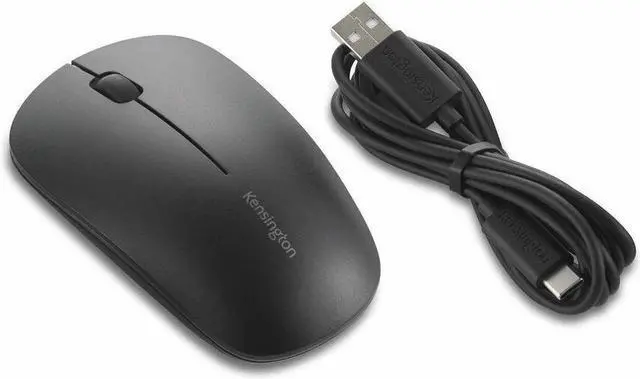 Alt view image 5 of 13 - Kensington MY230 EQ Rechargeable Mouse - Wireless - Midsize - Mid Size Mouse - Wireless - Bluetooth/Radio Frequency - 2.40 GHz - Rechargeable - USB Type A - Scroll Wheel - 3 Button(s) - Symmetrical