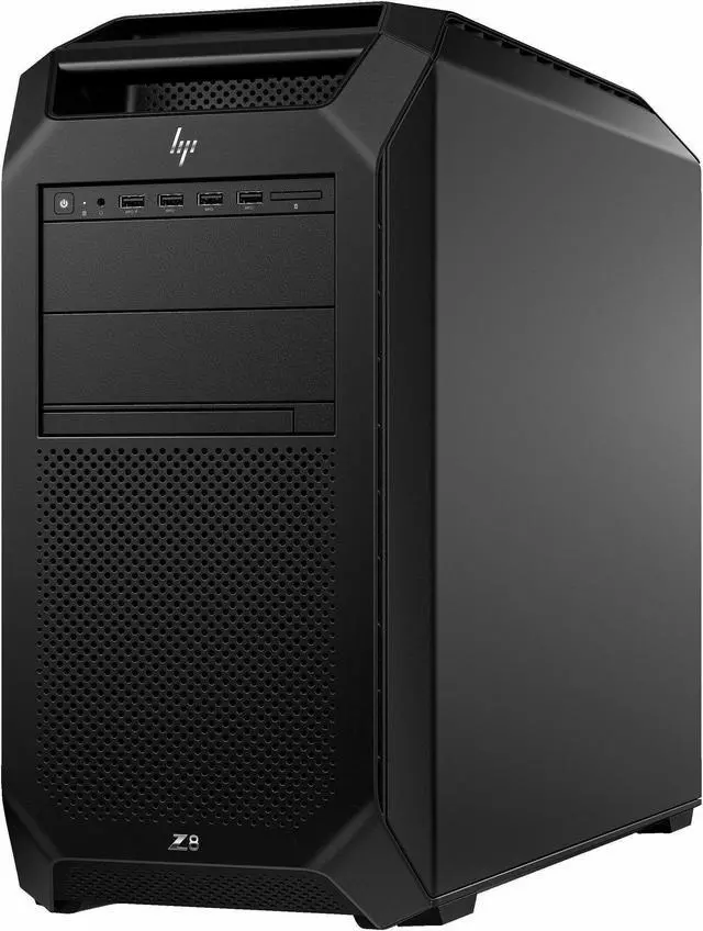 Alt view image 4 of 7 - HP Z8 G5 Workstation - Intel Xeon Silver 4514Y - 64 GB - 1 TB SSD - Tower - Black - Intel C741 Chip - Windows 11 Pro - NVIDIA RTX A1000 8 GB Graphics - Serial ATA/600, NVMe Controller - 0, 1, 5, 10 RA