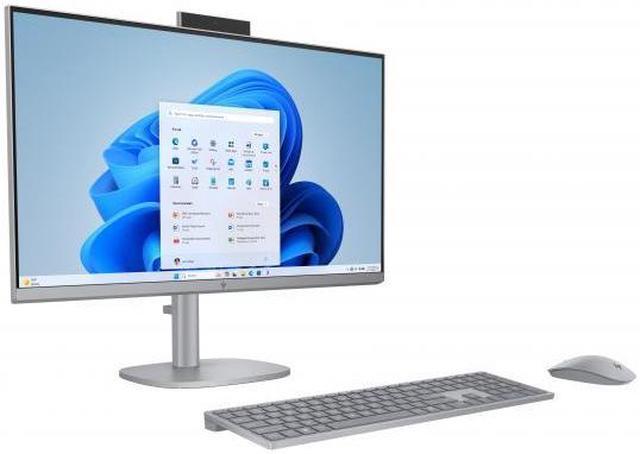 Alt view image 2 of 19 - HP OmniStudio X 27" FHD Touch Screen All-in-One Desktop Intel Core U7-155H 16GB RAM 1TB SSD Meteor Silver