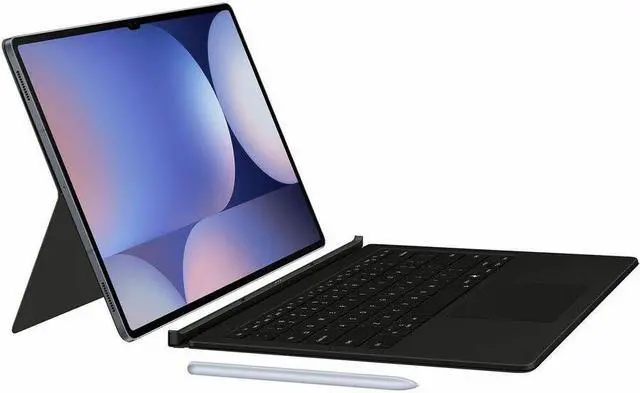Alt view image 3 of 7 - Samsung Keyboard/Cover Case Samsung Galaxy Tab S10 Ultra, Galaxy Tab S9 Ultra Tablet - Black - 8.5" Height x 12.8" Width x 0.6" Depth
