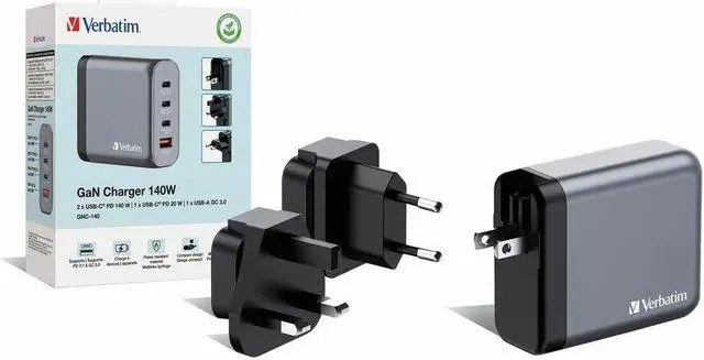 Alt view image 10 of 16 - GNC-140 GaN Charger 140W with