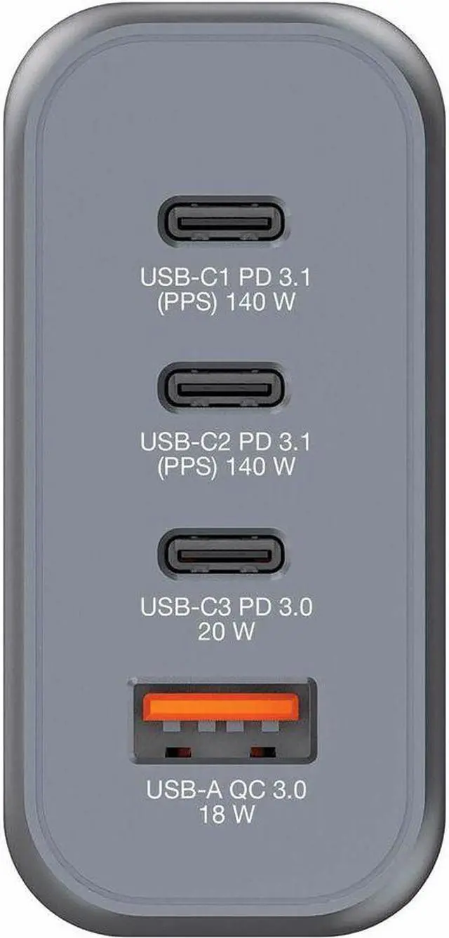 Alt view image 15 of 16 - GNC-140 GaN Charger 140W with