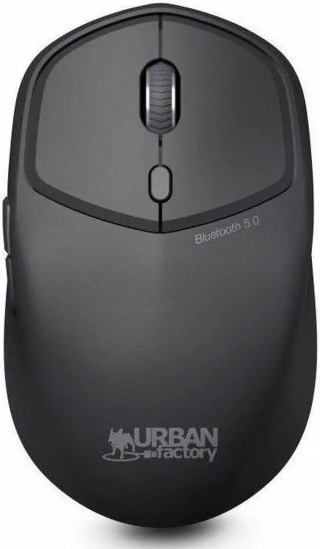 Alt view image 2 of 5 - Urban Factory ONLEE Color Mouse - Optical - Wireless - Bluetooth - Black - 1600 dpi - 6 Button(s) - Symmetrical