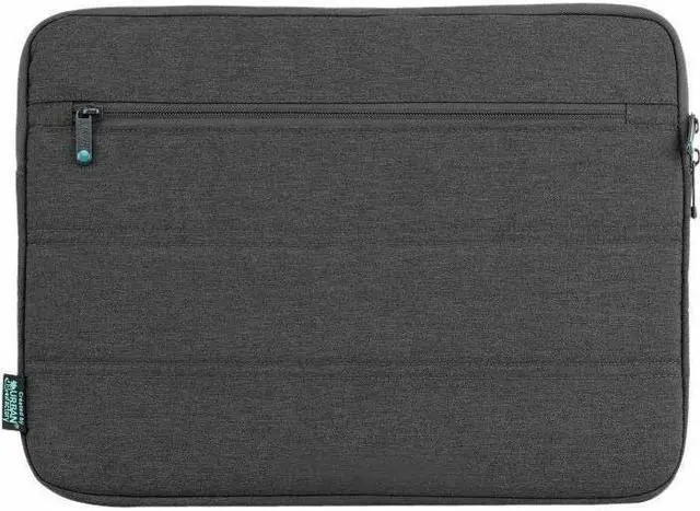 Alt view image 3 of 6 - Urban Factory GREENEE Carrying Case (Sleeve) for 15" to 16" Notebook - High Density Foam (HDF), rPET Polyester, Plastic, Polyethylene Terephthalate (PET) Body - 15.4" Height x 11.4