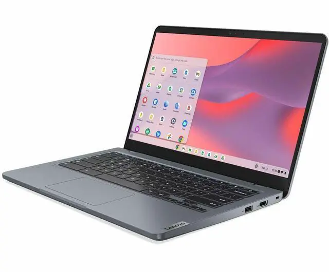 Alt view image 5 of 16 - Lenovo 14e Chromebook Gen 3 14.0" Touch Screen Intel Processor N100 8GB Memory 64 GB SSD Chrome OS 82W6003CUS