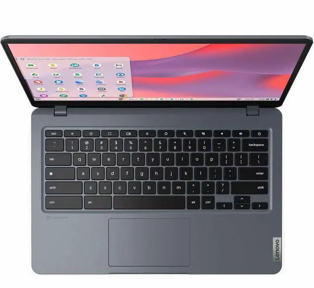 Alt view image 4 of 16 - Lenovo 14e Chromebook Gen 3 14.0" Intel Processor N100 8GB Memory 64 GB SSD Chrome OS 82W6003DUS