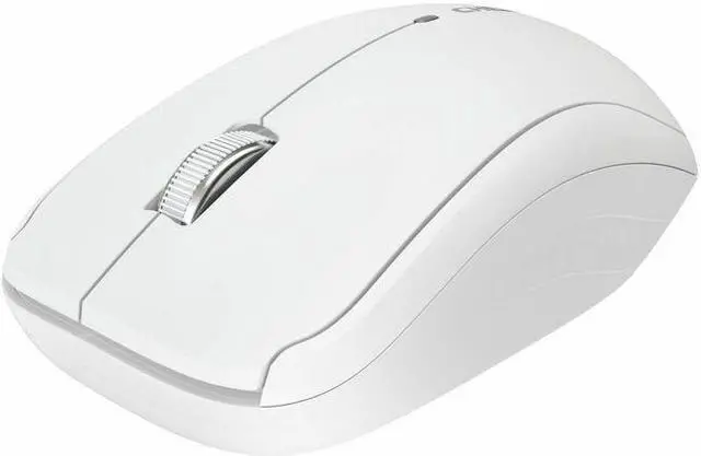 Main image of CHERRY MW 2200 Compact Wireless Laptop Mouse - White, 3 Button, 1,300 dpi, Nano USB, Carrying Pouch