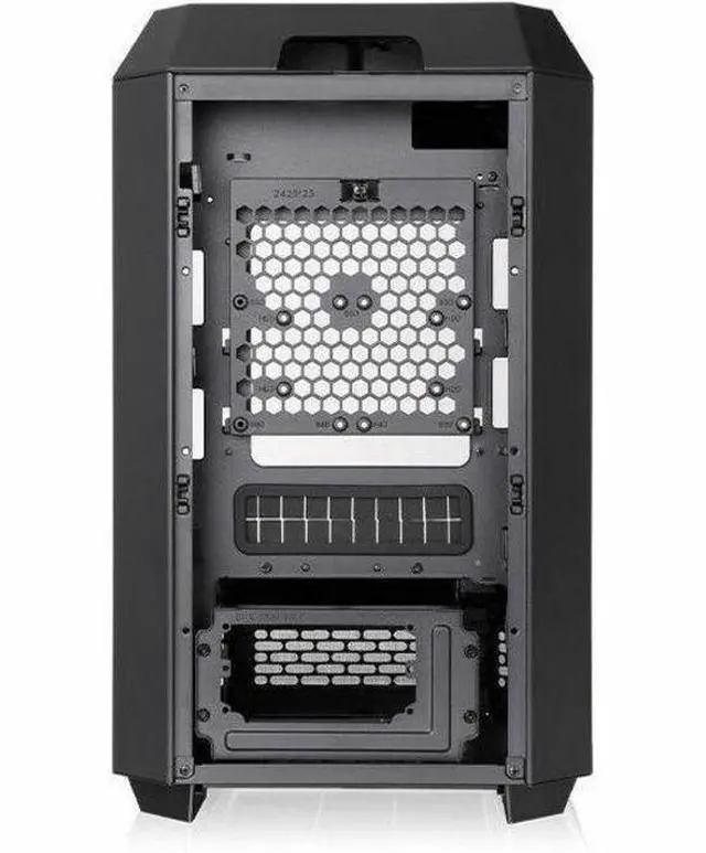 Alt view image 15 of 20 - Thermaltake Tower 250 Black Mini-ITX Mini Tower 2x120mm CT Fans Included 360mm Radiator Support 360mm GPU Clearance Dual Chamber CA-1Z9-00S1WN-00