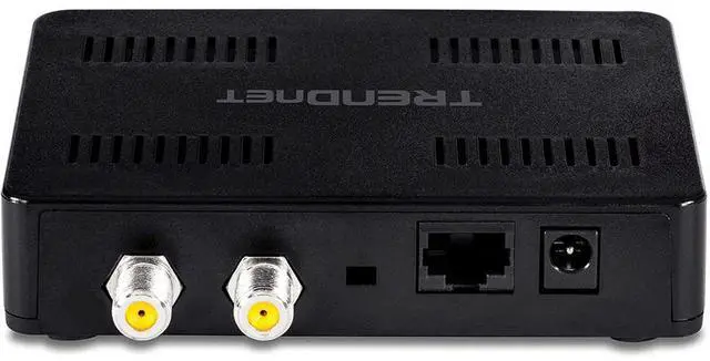 Alt view image 11 of 15 - TRENDnet Ethernet Over Coax Adapter,(2-Pack), Backward Compatible with MoCA 2.0, Gigabit LAN Port, Supports Net Throughput Up to 1Gbps, Supports Up to 16 Nodes on One Network, Black, TMO-311C2K