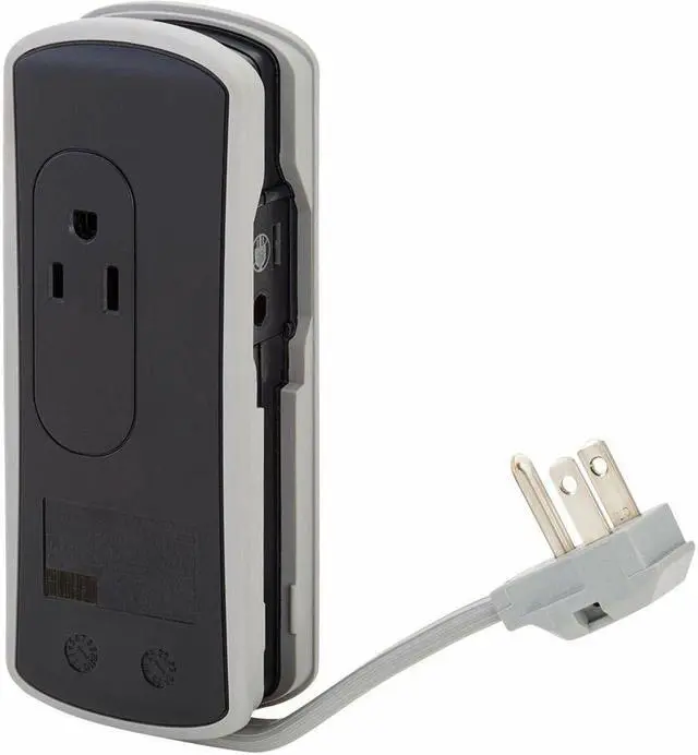 Alt view image 2 of 7 - Eaton Tripp Lite Series Protect It! 2-Outlet Travel-Size Surge Protector - 5-15R Outlets, USB-C and USB-A Ports, 5-15P Input, Black - Black, Gray - NEMA 5-15P - 2 x NEMA 5-15R, 1 x USB Type A, 1 x USB
