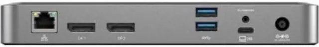 Alt view image 8 of 14 - Alogic DX2 Dual 4K Display Universal Docking Station 100W Power DUPRDX2100