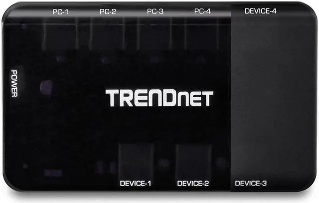 Alt view image 10 of 20 - TRENDnet TK-U404  4 Computer 4-Port USB 3.1 Sharing Switch