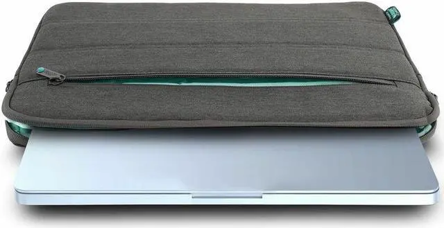 Alt view image 4 of 6 - Urban Factory GREENEE Carrying Case (Sleeve) for 13" to 14" Notebook - High Density Foam (HDF), Polyethylene Terephthalate (PET) Body - 14.2" Height x 10.6" Width x 0.8" Depth