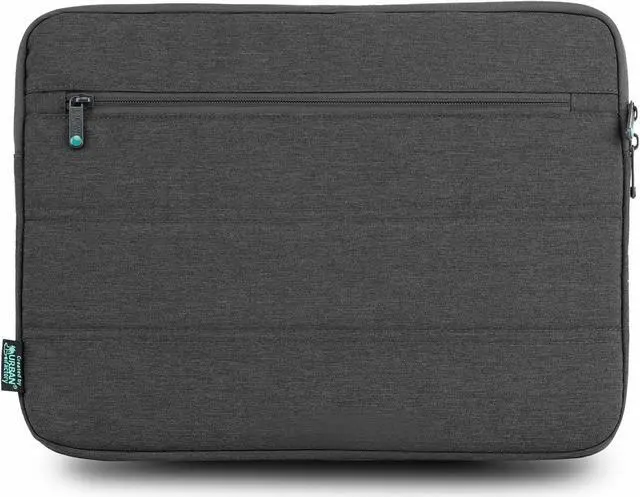 Alt view image 2 of 6 - Urban Factory GREENEE Carrying Case (Sleeve) for 13" to 14" Notebook - High Density Foam (HDF), Polyethylene Terephthalate (PET) Body - 14.2" Height x 10.6" Width x 0.8" Depth