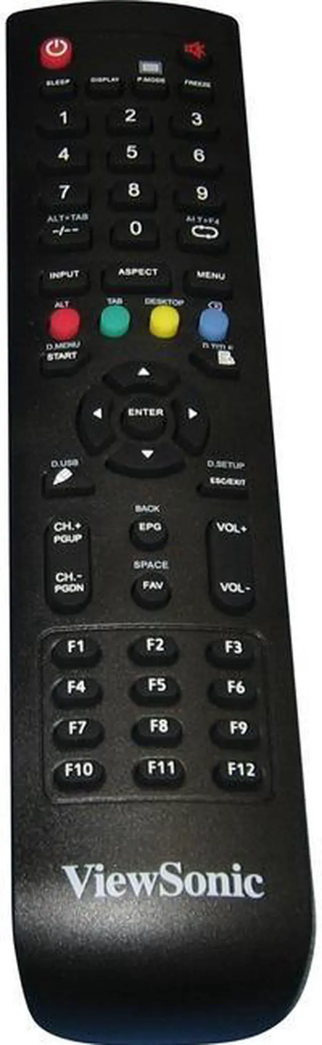 Alt view image 4 of 5 - ViewSonic Remote Control A00010219