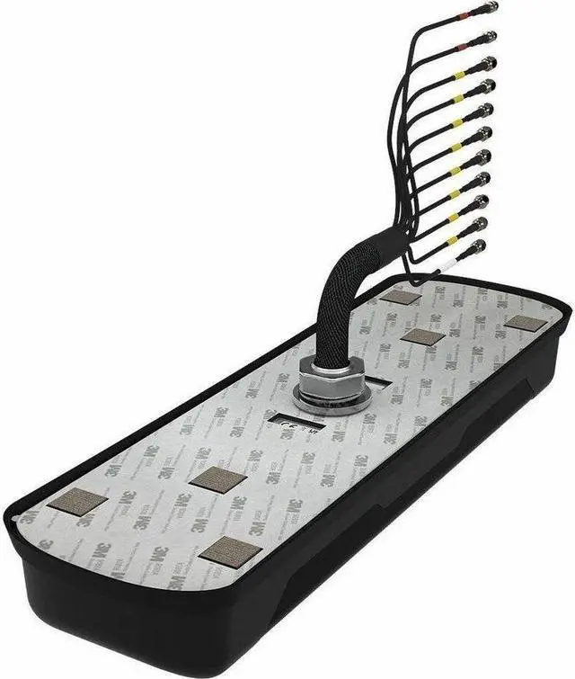 Alt view image 4 of 4 - Panorama Antennas L[X]M[X]M8[X]-6-60 | Megalodon 8x 4G/5G Low Profile Antenna - 617 MHz to 960 MHz, 1427 MHz to 6000 MHz - 30 dB - Cellular Network, GPS, Kiosk, Wireless Data Network, Modem - Black -