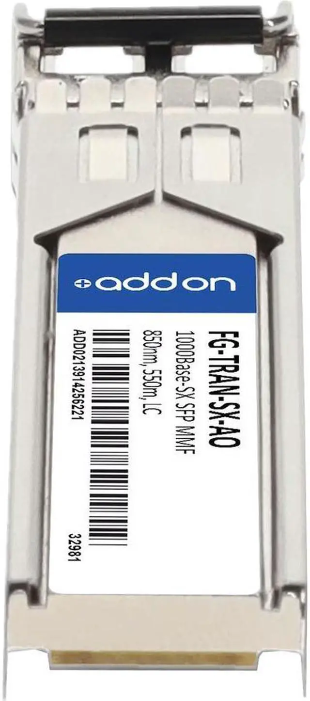 Alt view image 11 of 16 - AddOn Fortinet FG-TRAN-SX Compatible TAA Compliant 1000Base-SX SFP Transceiver (MMF, 850nm, 550m, LC)