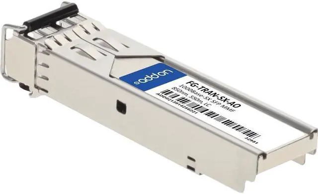 Alt view image 13 of 16 - AddOn Fortinet FG-TRAN-SX Compatible TAA Compliant 1000Base-SX SFP Transceiver (MMF, 850nm, 550m, LC)