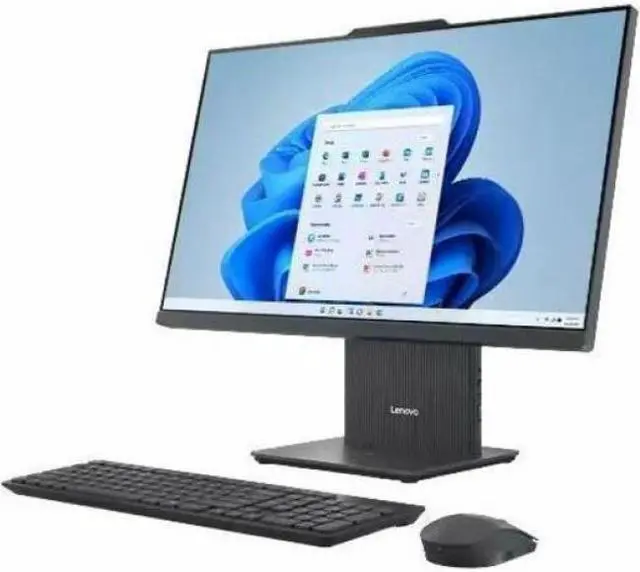 Alt view image 4 of 20 - Lenovo IdeaCentre 24IRH9 F0HN0010US All-in-One Computer - Intel Core i5 13th Gen i5-13420H - 8 GB - 256 GB SSD - 23.8" Full HD - Desktop - Luna Gray - Intel Chip - 1920 x 1080 - Windows 11 Home -
