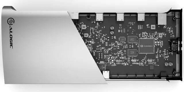 Alt view image 9 of 14 - ALOGIC Thunderbolt 4 Blaze Multiport Docking Station TB4D3TB