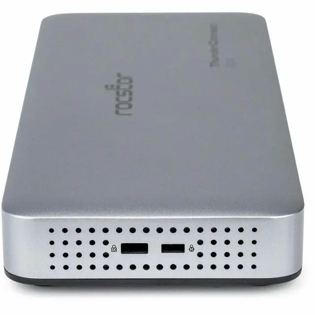 Alt view image 4 of 13 - Rocstor Premium RD14 USB4 40G Portable Dock - for Notebook/Desktop PC/Tablet/Monitor - Charging Capability - 134 W - USB4 - 2 Displays Supported - 8K @ 30Hz, 4K @ 60Hz, 4K @ 144Hz, 4K @30Hz - 7680 x 4