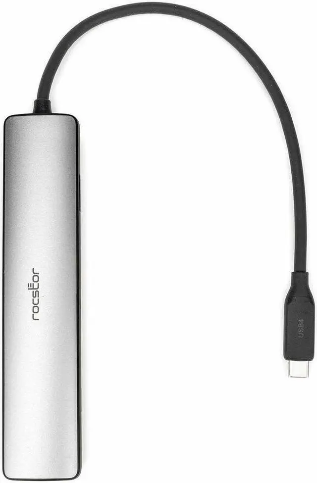 Alt view image 3 of 9 - PREMIUM USB-C HUB - USB-C TO QUAD USB-C 3.1 GEN2 10GBPS PORTS - USB-C MALE INPUT