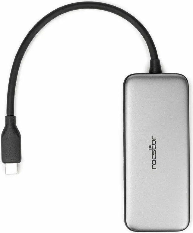 Alt view image 2 of 9 - PREMIUM USB-C HUB - USB-C TO QUAD USB-C 3.1 GEN2 10GBPS PORTS - USB-C MALE INPUT