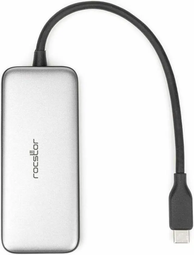 Alt view image 5 of 9 - PREMIUM USB-C HUB WITH 100W PD - USB-C TO QUAD USB-C 3.1 5GBPS PORTS - 3X USB-C
