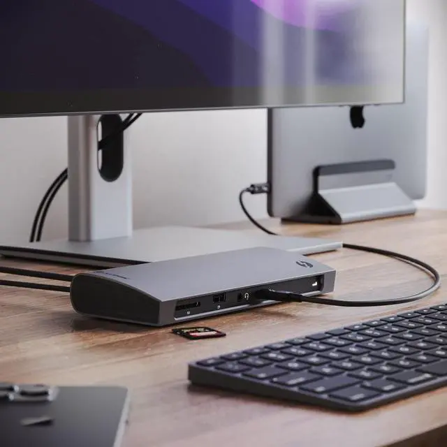 Alt view image 7 of 14 - ALOGIC Thunderbolt 4 Blaze Multiport Docking Station TB4D3TB