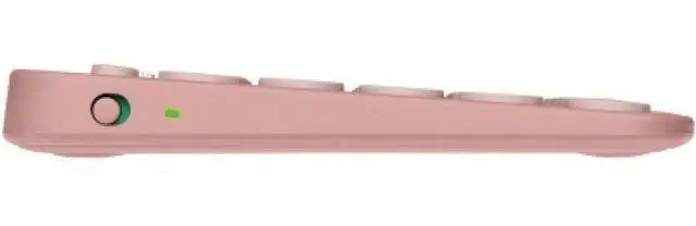 Alt view image 7 of 7 - Logitech Pebble Keys 2 K380S Bluetooth Keyboard, Tonal Rose 920-011777