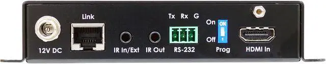 Alt view image 10 of 11 - Gefen 4K Ultra Hd 600 Mhz Hdbaset Extender W/ Hdr Rs-232 2-Way Ir And Pol