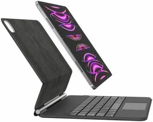 Alt view image 6 of 14 - Belkin Connect Keyboard/Cover Case (Folio) for 12.9" to 13" Apple iPad Air 13 (2024), iPad Pro (3rd Generation), iPad Pro (4th Generation), iPad Pro (5th Generation), iPad Pro (6th Generatio
