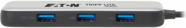 Alt view image 4 of 8 - Eaton Tripp Lite Series USB-C Multiport Adapter - 4K 60 Hz HDMI, USB 3.2 Gen 2 Hub Ports, 100W PD Charging, HDR, HDCP 2.2 - Charging Capability - USB Type C - 1 Displays Supported - 4K @ 60Hz, 4K, Ful