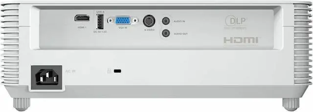 Alt view image 5 of 9 - InFocus Genesis IN0002SL 3D Standard Throw DLP Projector - 4:3 - Portable - 800 x 600 - Front - 15000 Hour Normal Mode - SVGA - 30,000:1 - 4000 lm - HDMI - USB - Room, Presentation, Cinema, Gaming, Ho