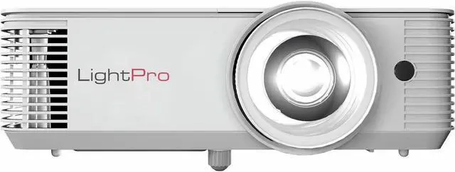 Alt view image 2 of 9 - InFocus Genesis IN0026ST 3D Short Throw DLP Projector - 16:10 - Portable - 1280 x 800 - Front - 1080p - 15000 Hour Normal Mode - WXGA - 30,000:1 - 3800 lm - HDMI - USB - Room, Presentation, Cinema, Ga