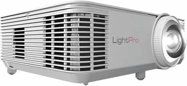 Alt view image 5 of 9 - InFocus Genesis IN0026ST 3D Short Throw DLP Projector - 16:10 - Portable - 1280 x 800 - Front - 1080p - 15000 Hour Normal Mode - WXGA - 30,000:1 - 3800 lm - HDMI - USB - Room, Presentation, Cinema, Ga