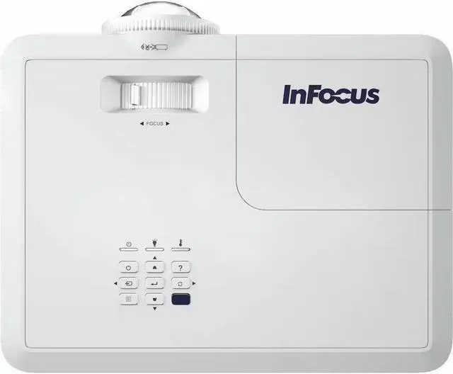 Alt view image 2 of 9 - InFocus Genesis IN0024ST 3D Short Throw DLP Projector - 16:9 - Portable - 1024 x 768 - Front - 1080p - 15000 Hour Normal Mode - XGA - 30,000:1 - 3800 lm - HDMI - USB - Room, Presentation, Cinema, Gami