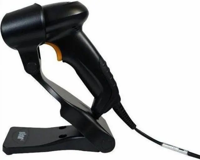 Alt view image 3 of 9 - Star Micronics BSH-20U Handheld Wired USB 1D/2D Barcode Scanner - Cable Connectivity - 10.24" Scan Distance - 1D, 2D - LED - CMOS - USB, Serial - Black - IP42 - Retail, Hospitality, Healthcare