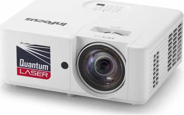 Alt view image 3 of 6 - InFocus Nemesis II IN1026ST Short Throw DLP Projector - 16:10 - 1280 x 800 - Front - 1080p - 30000 Hour Normal Mode - WXGA - 400,000:1 - 4000 lm - HDMI - USB - Wireless LAN - Network (RJ-45) - Present