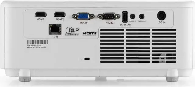 Alt view image 4 of 6 - InFocus Nemesis II IN1028SL Standard Throw DLP Projector - 16:9 - 1920 x 1080 - Front - 2160p - 30000 Hour Normal Mode - Full HD - 400,000:1 - 5000 lm - HDMI - USB - Network (RJ-45) - Presentation, Cl