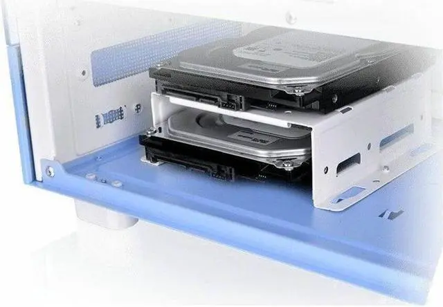 Alt view image 12 of 18 - Thermaltake View 270 Plus TG ARGB Hydrangea Blue Mid Tower E-ATX Case 3x120mm ARGB Fans Included; Support Up to 360mm Radiator Front & Side Dual Tempered Glass Panel CA-1Y7-00MFWN-01