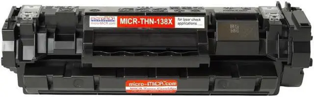 Alt view image 3 of 4 - microMICR MICR High Yield Laser Toner Cartridge - Alternative for HP 138A, 138X (W1480A) - Black - 1 Each - 4000 Pages