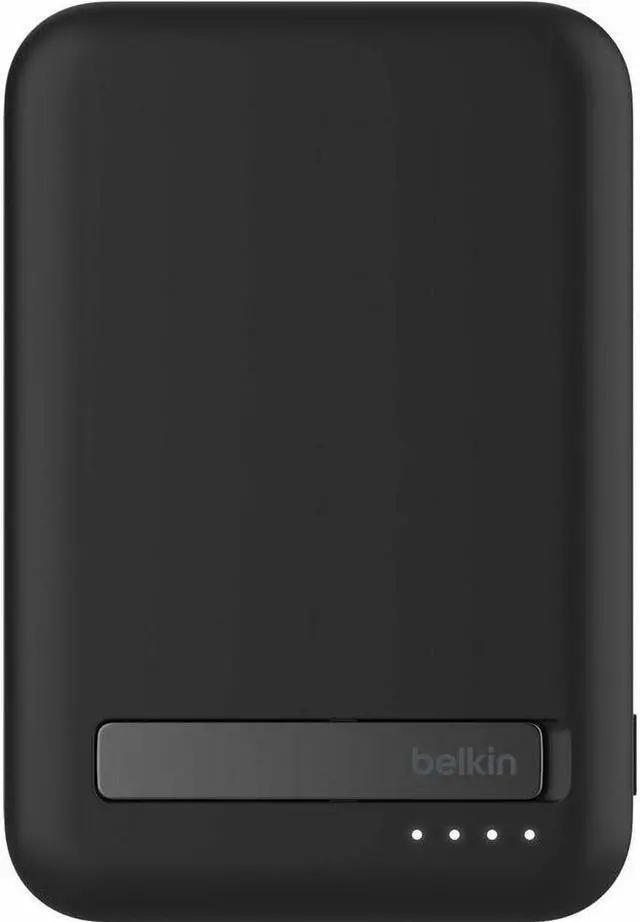 Alt view image 6 of 6 - Belkin BoostCharge Pro Magnetic Power Bank with Qi2 15W 10K - For iPhone, Qi2-enabled Device - 10000 mAh - 2 x USB - Black