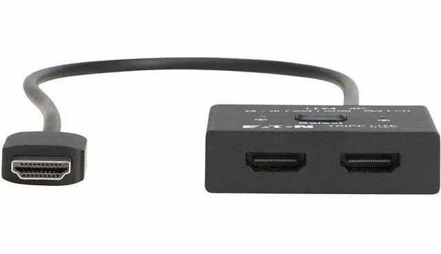Alt view image 2 of 7 - Eaton Tripp Lite Series 2x1 Bi-Directional HDMI Switch - 4K 60 Hz, HDR, HDCP Passthrough