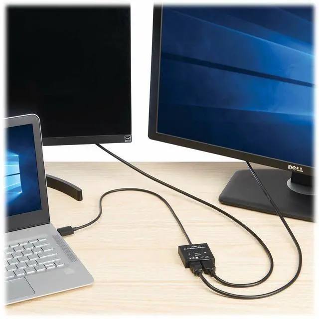 Alt view image 7 of 7 - Eaton Tripp Lite Series 2x1 Bi-Directional HDMI Switch - 4K 60 Hz, HDR, HDCP Passthrough