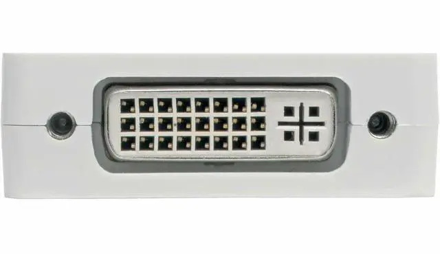 Alt view image 3 of 6 - Eaton Tripp Lite Series USB-C Multiport Adapter (M/3xF) - 4K 60 Hz HDMI, 1080p VGA + DVI Ports, White - 1 x USB 3.2 (Gen 1) Type C - Male - 1 x DVI-D (Dual-Link) Digital Video - Female, 1 x 15-Pin HD-